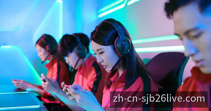 夜色中的电竞赛事氛围画面