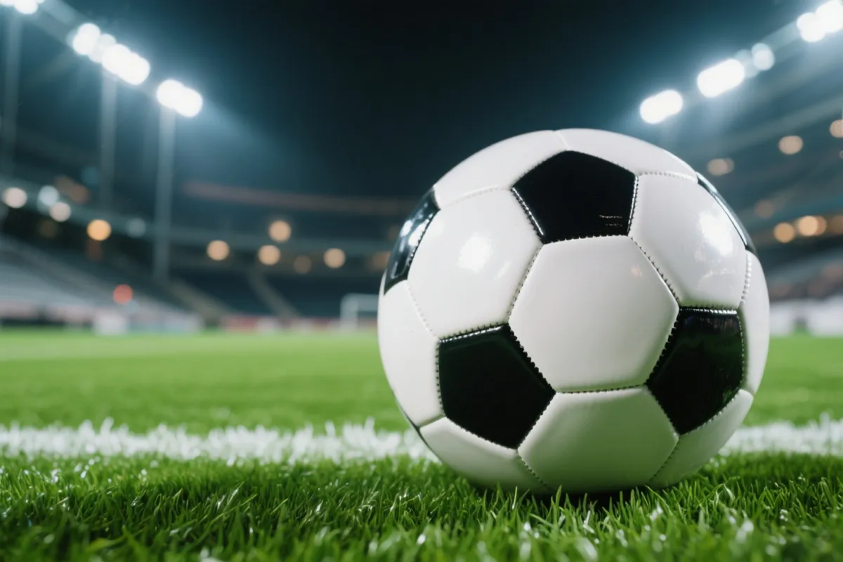 足球赛事氛围插图